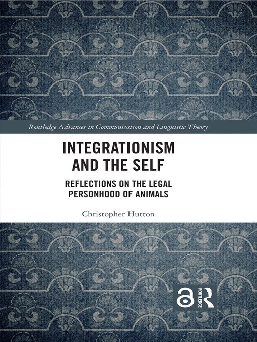 Title details for Integrationism and the Self by Christopher Hutton - Available